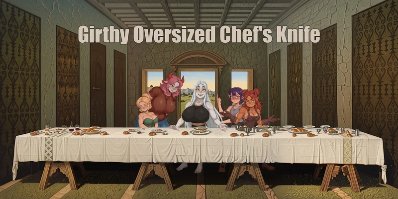 Girthy Oversized Chef's Knife